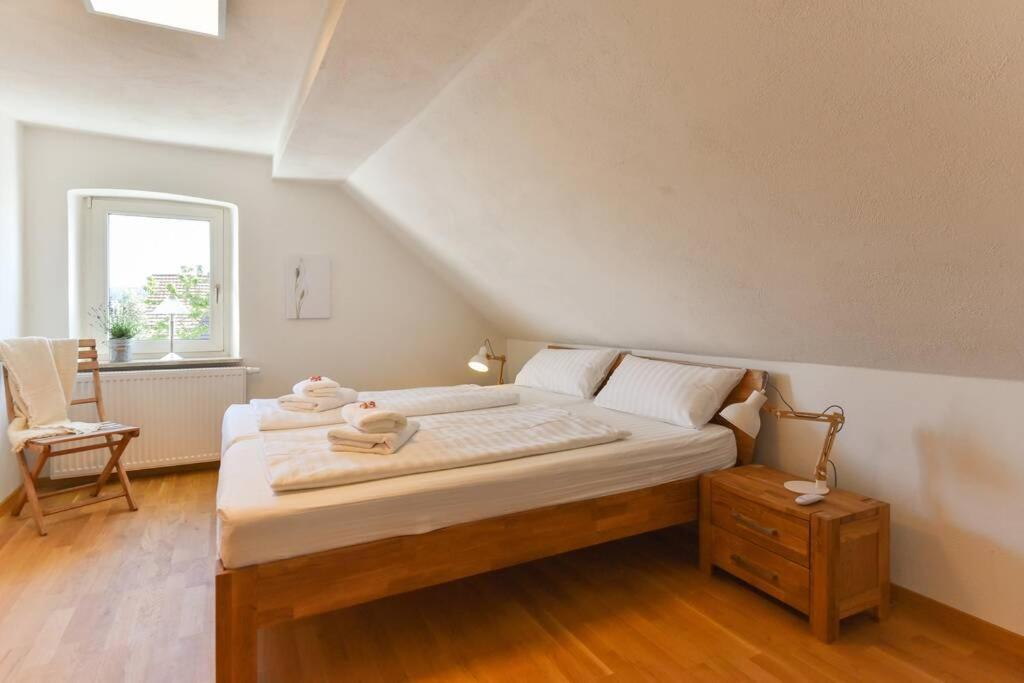 Dachgiebeloase Apartment Mehlmeisel Bagian luar foto